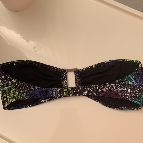 Bandeau Swim Top - Peacock size m - Picture 3 of 4